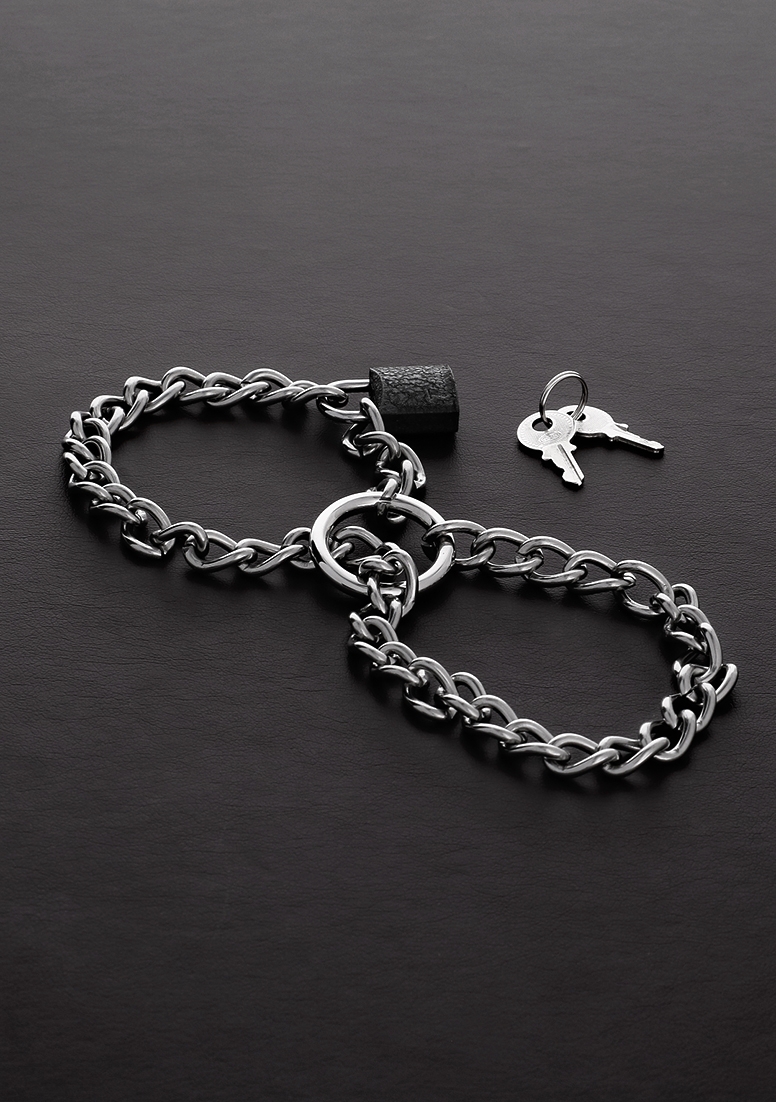 Steel Chain Cuffs