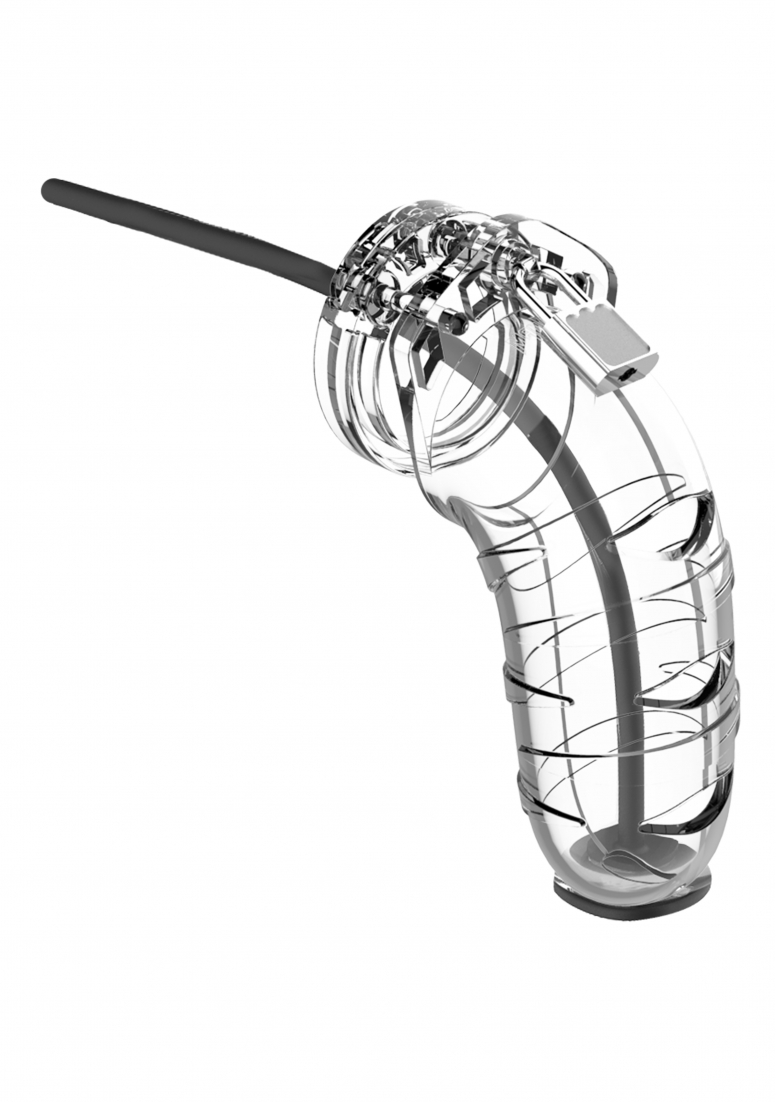 Model 17 - Chastity - 5.5" - Cock Cage - Transparent