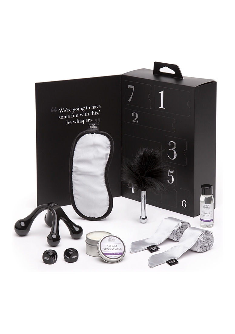 Pleasure Overload Sweet Sensations Kit - Black/White