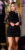 mini-feest uitgaans-jurk met kant zwart * Cosmoda Collection
