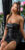 mini bandeau jurk faux leder zwart * Cosmoda Collection