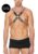 Chain And Chain Harness – One Size – Black