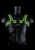 Buckle Harness – Glow in the Dark – Neon Green/Black – S/M